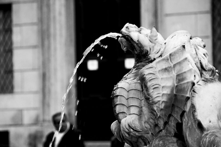 Italy, Rome, 2012
Detail of the Fountain of the Moor in Piazza Navona.